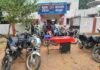 बड़मार जंगल में जुआ फड़ पर पुलिस की रेड, 6 जुआरी गिरफ्तार