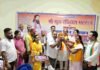 गुरु रविदास जयंती पर गूंजा समरसता का संदेश, भाजपा कार्यालय में भव्य संत समागम एवं कलश वितरण