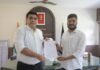कलेक्टर कुणाल दुदावत ने राहुल जायसवाल को सौंपा अनुकम्पा नियुक्ति पत्र