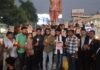 सात साल की मासूम को न्याय दिलाने सुभाष चौक पर उमड़ा जनआक्रोश, कैंडल मार्च निकाल दोषी को फांसी देने की मांग
