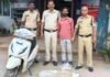 उरगा पुलिस ने 20 लीटर महुआ शराब के साथ युवक को पकड़ा, स्कूटी जब्त