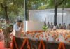 शहीद स्मारक पर नम आंखों से वीर जवानों को नमन, परिजनों का किया सम्मान